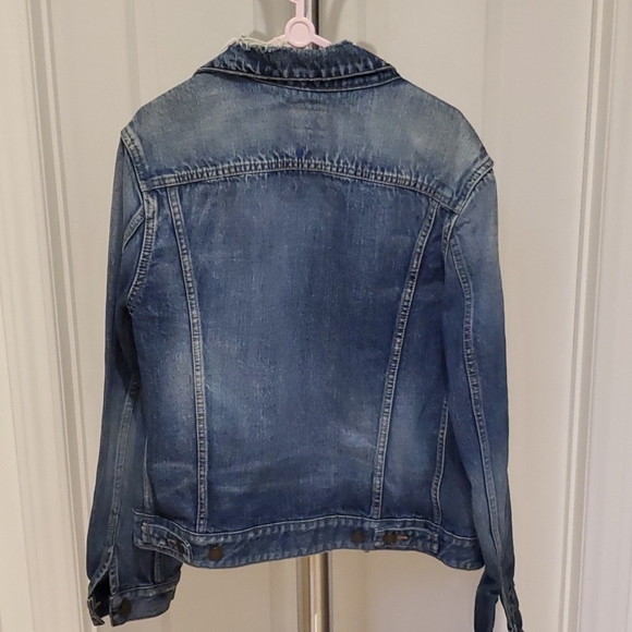 YSL Distressed Jean Demin Jacket - Picture 2 of 4